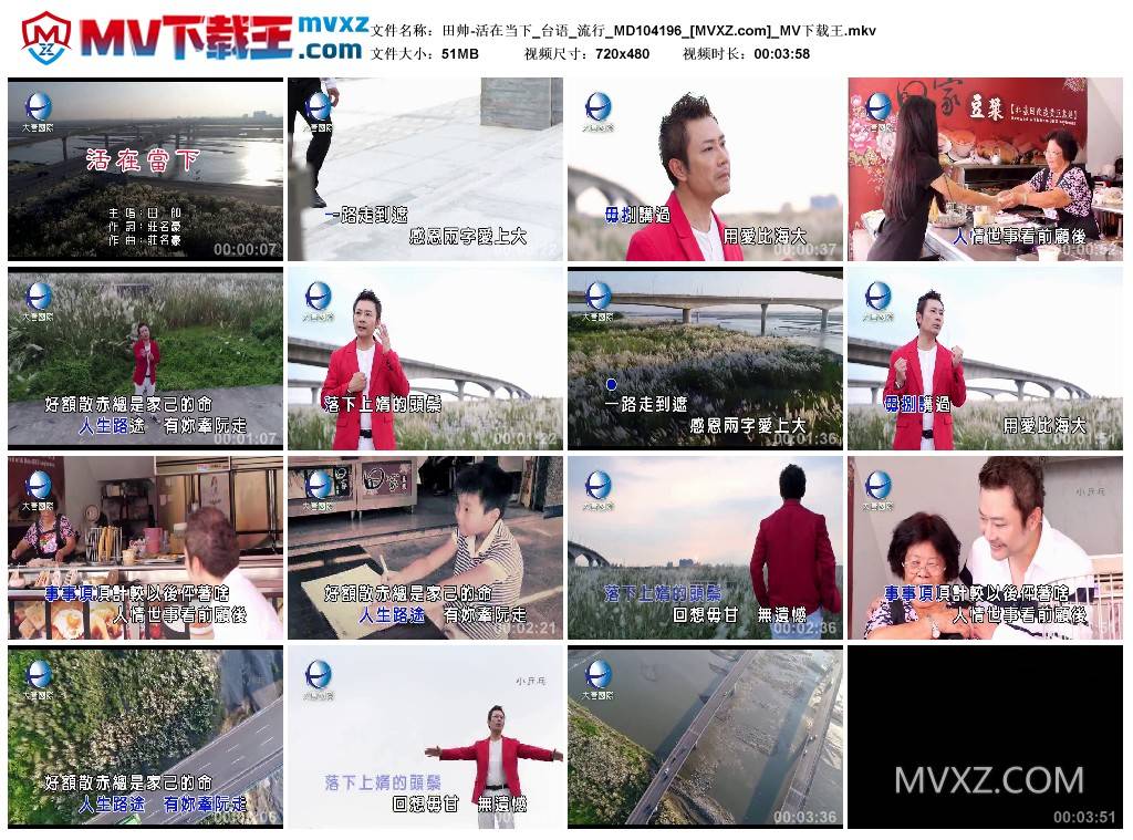 田帅-活在当下_台语_流行_MD104196